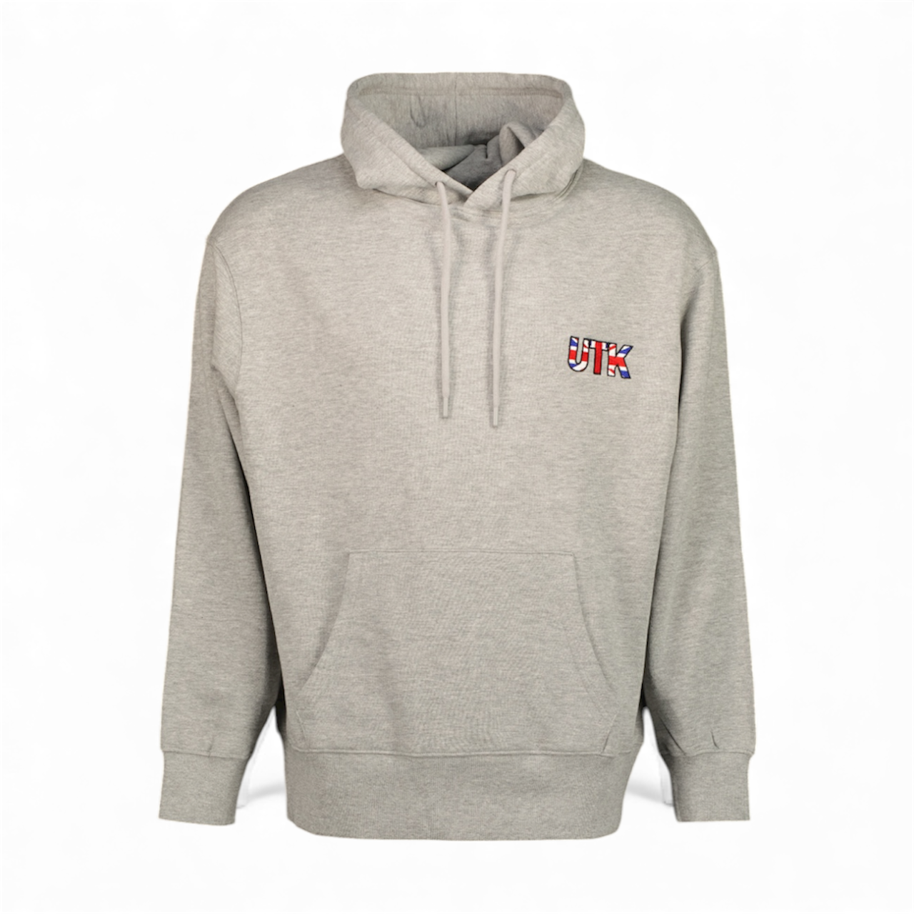 Unisex light grey ‘UTK’ hoodie