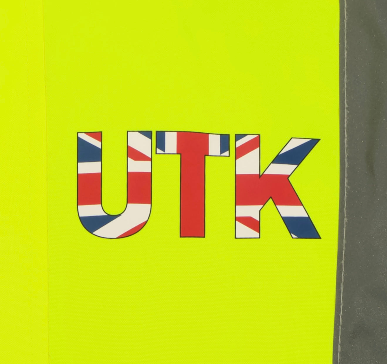 Men’s ’UTK’ hi-vis work jacket