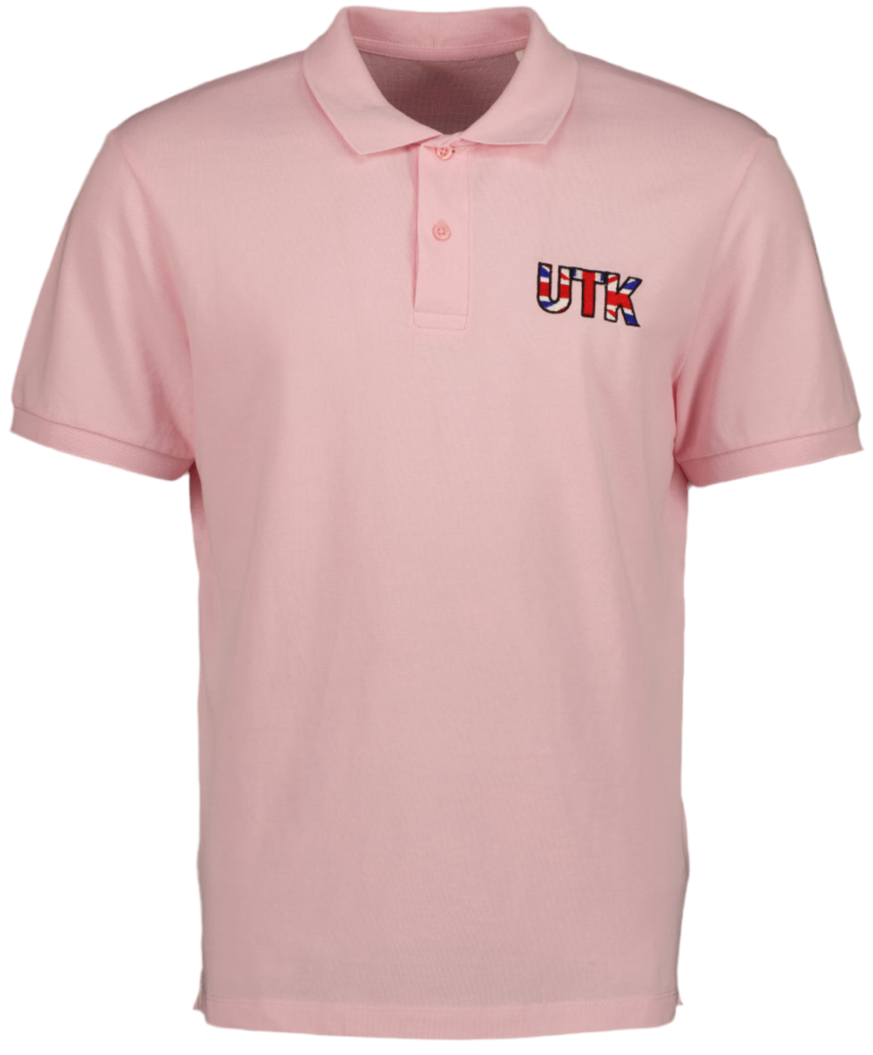 UTK pink polo shirt