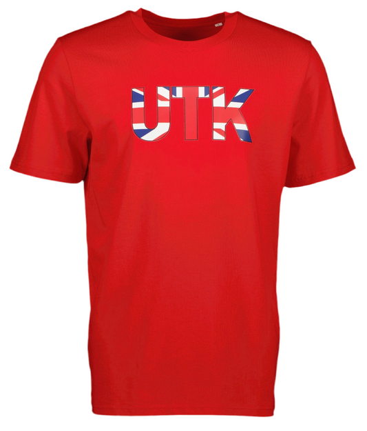 Men’s Red printed UTK T-shirt