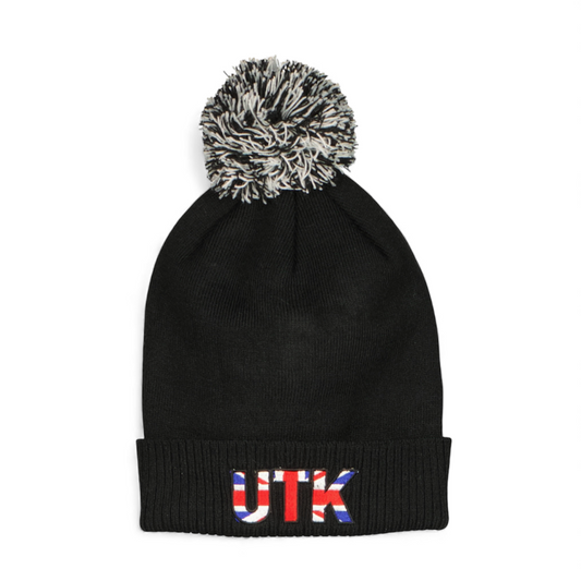 Black UTK bobble hat