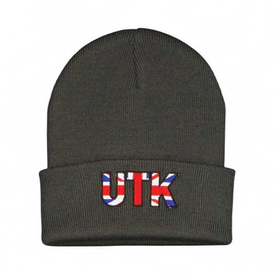 Grey UTK beanie