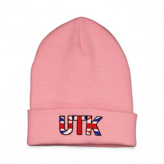 Pink UTK beanie
