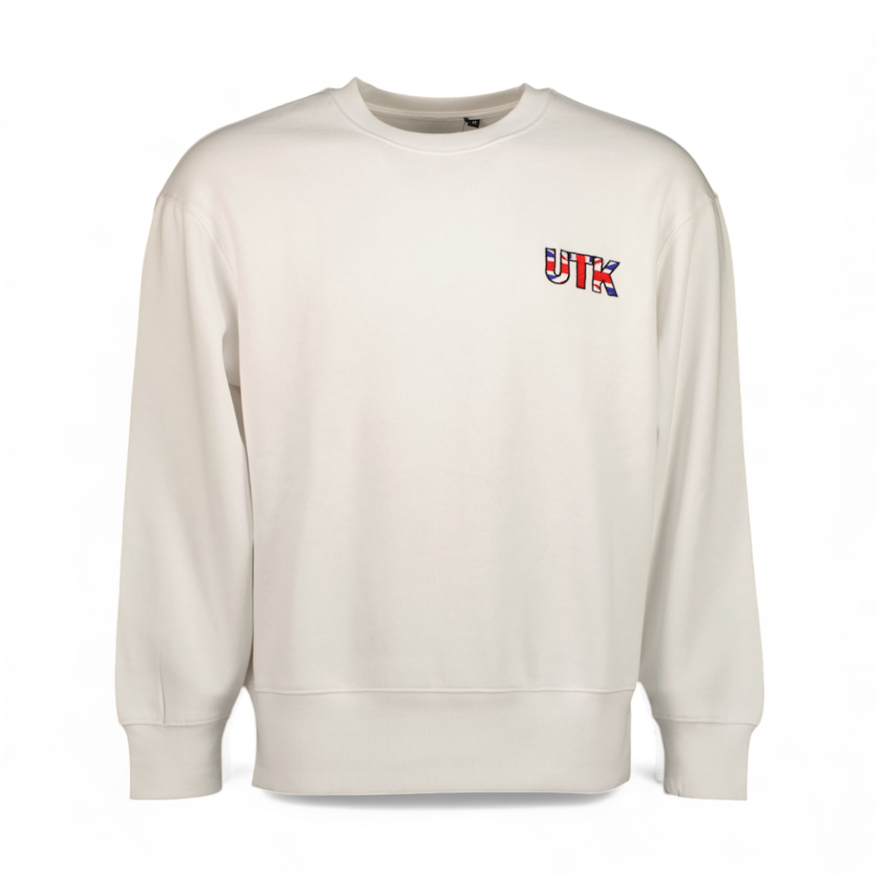 White ‘UTK’ jumper