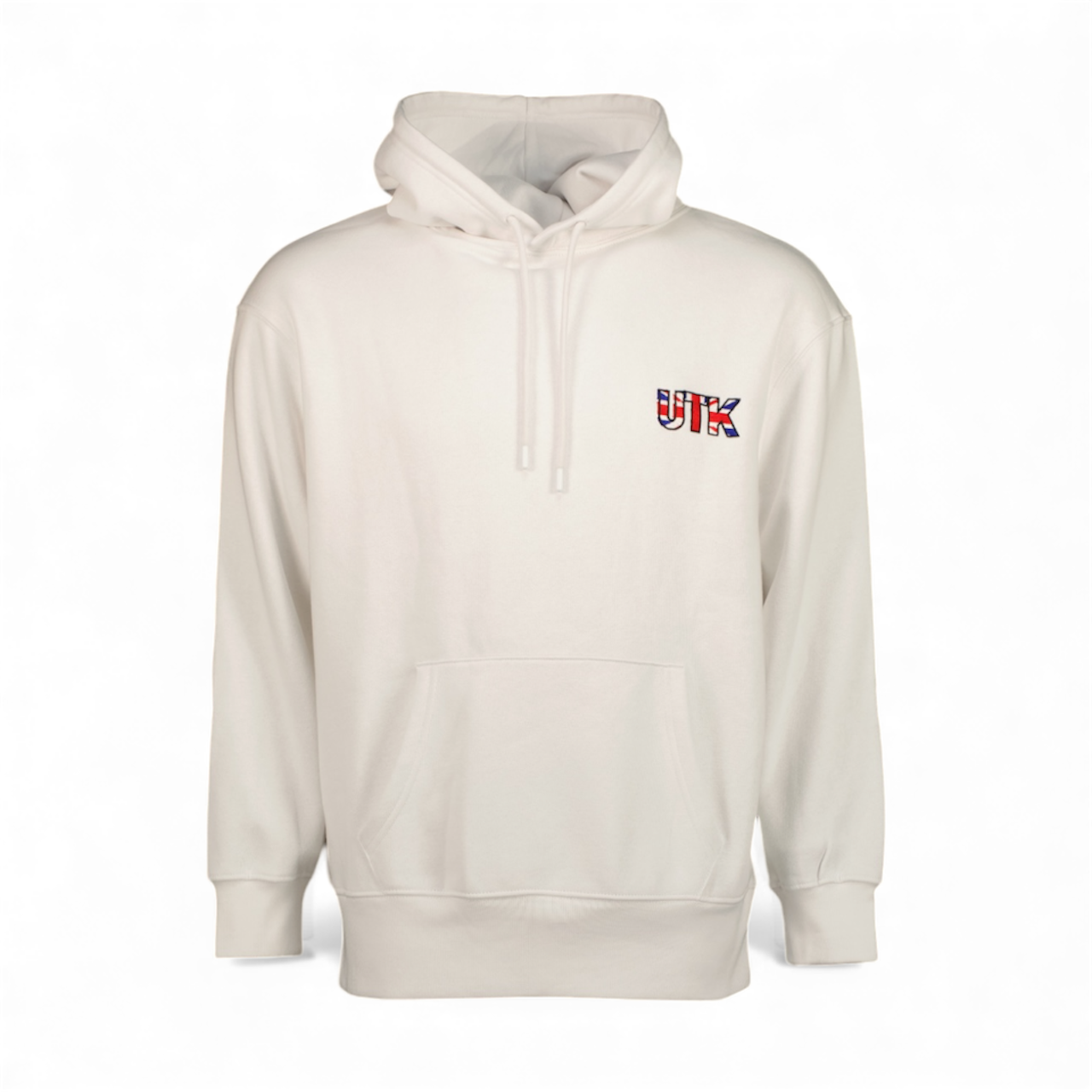 Unisex White ‘UTK’ hoodie