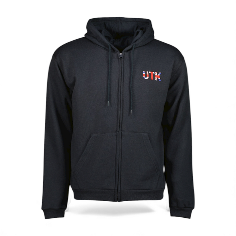 Men’s Black ‘UTK’ zip-up – Nation-Wear