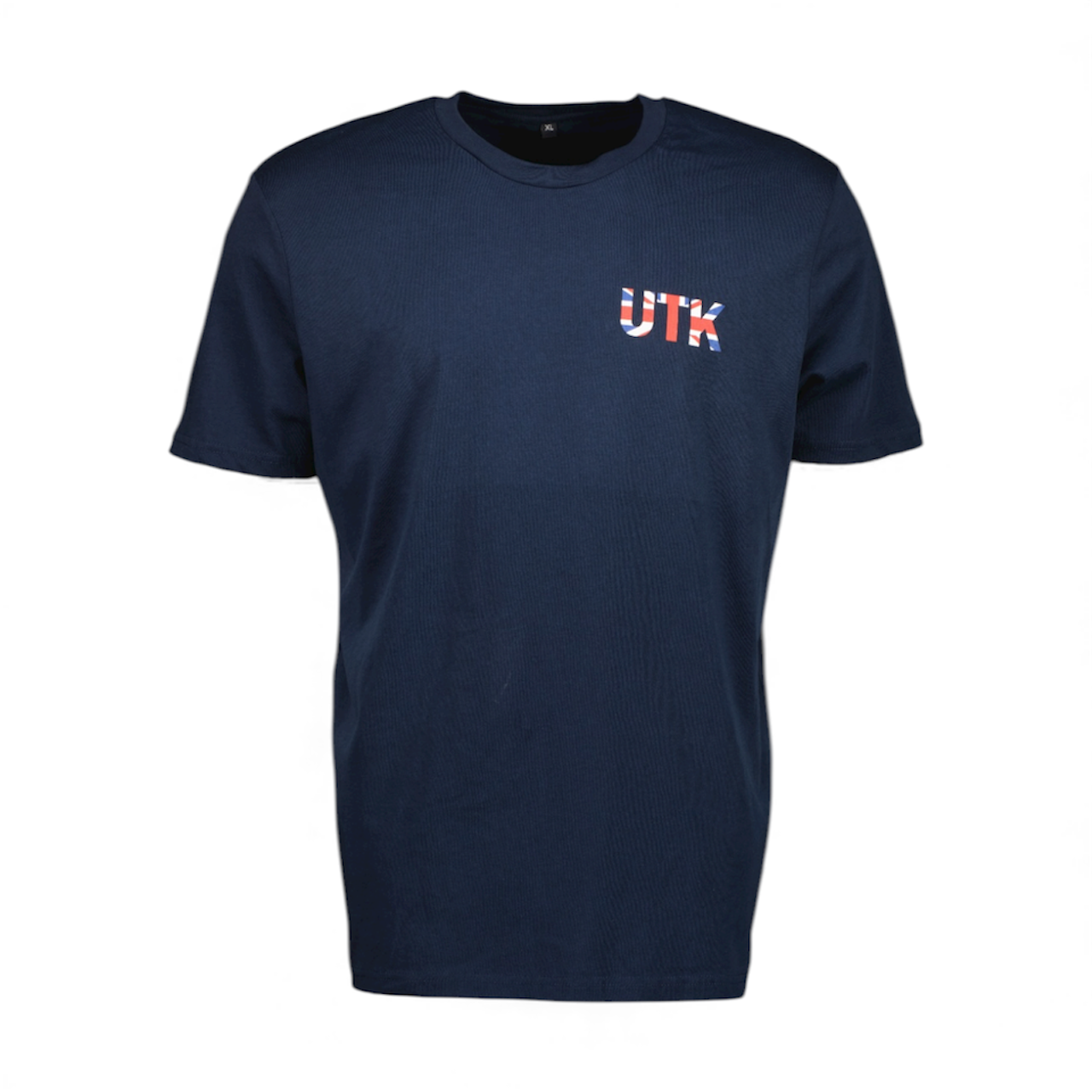 Men’s Navy ‘UTK’ printed T-shirt