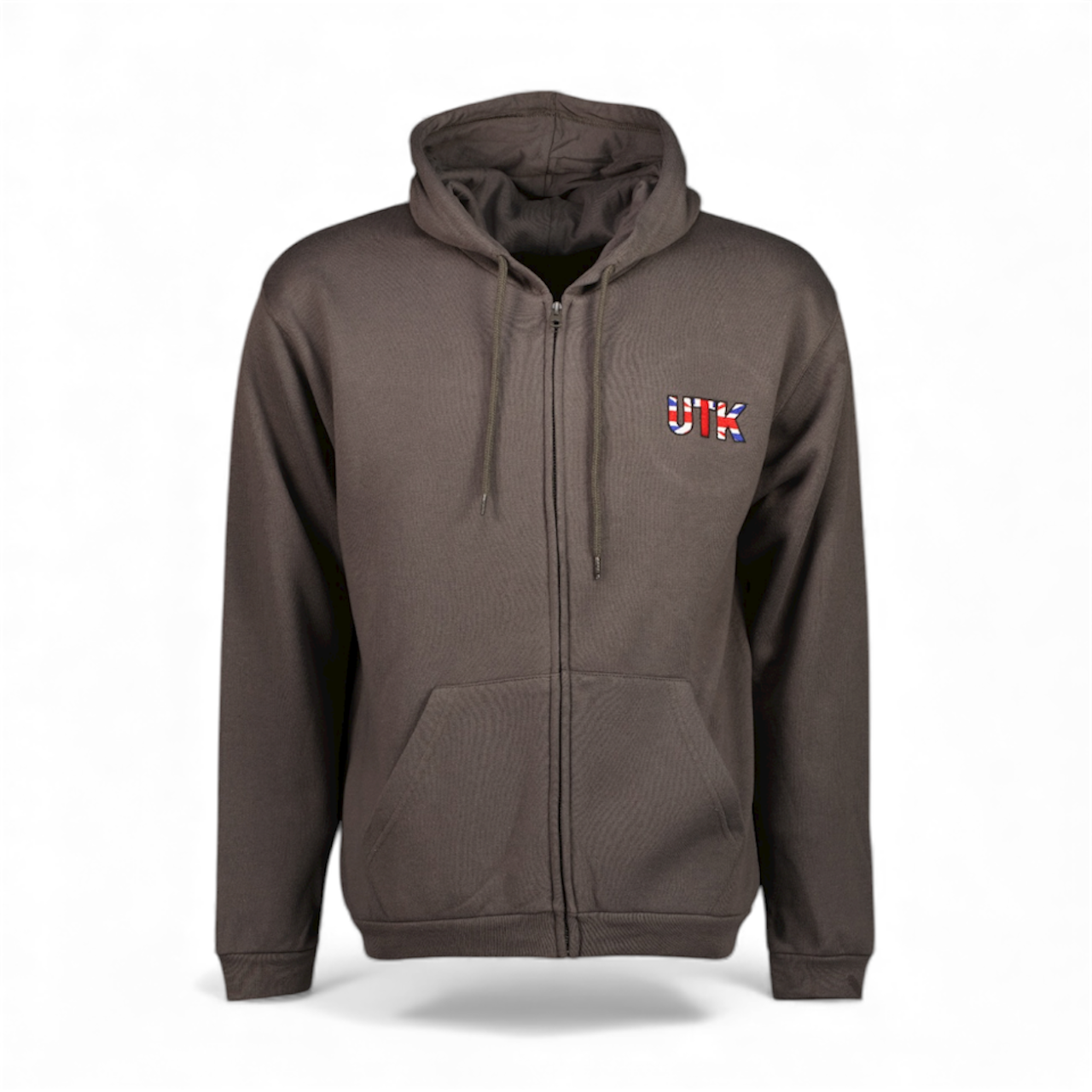 Men’s Dark grey ‘UTK’ zip-up